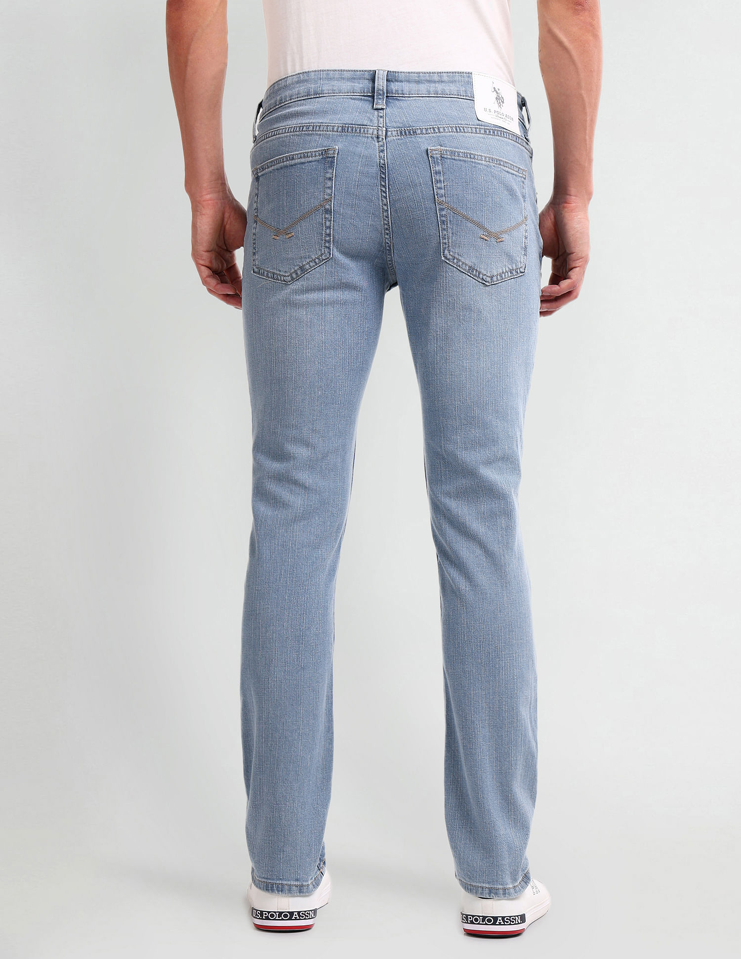 U.S. Polo Assn. Denim Co. Brandon Slim Tapered Blue Jeans