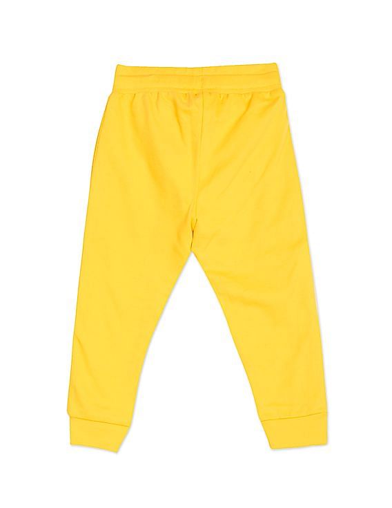 U.S. Polo Assn. Kids Drawstring Waist Solid Track Pants