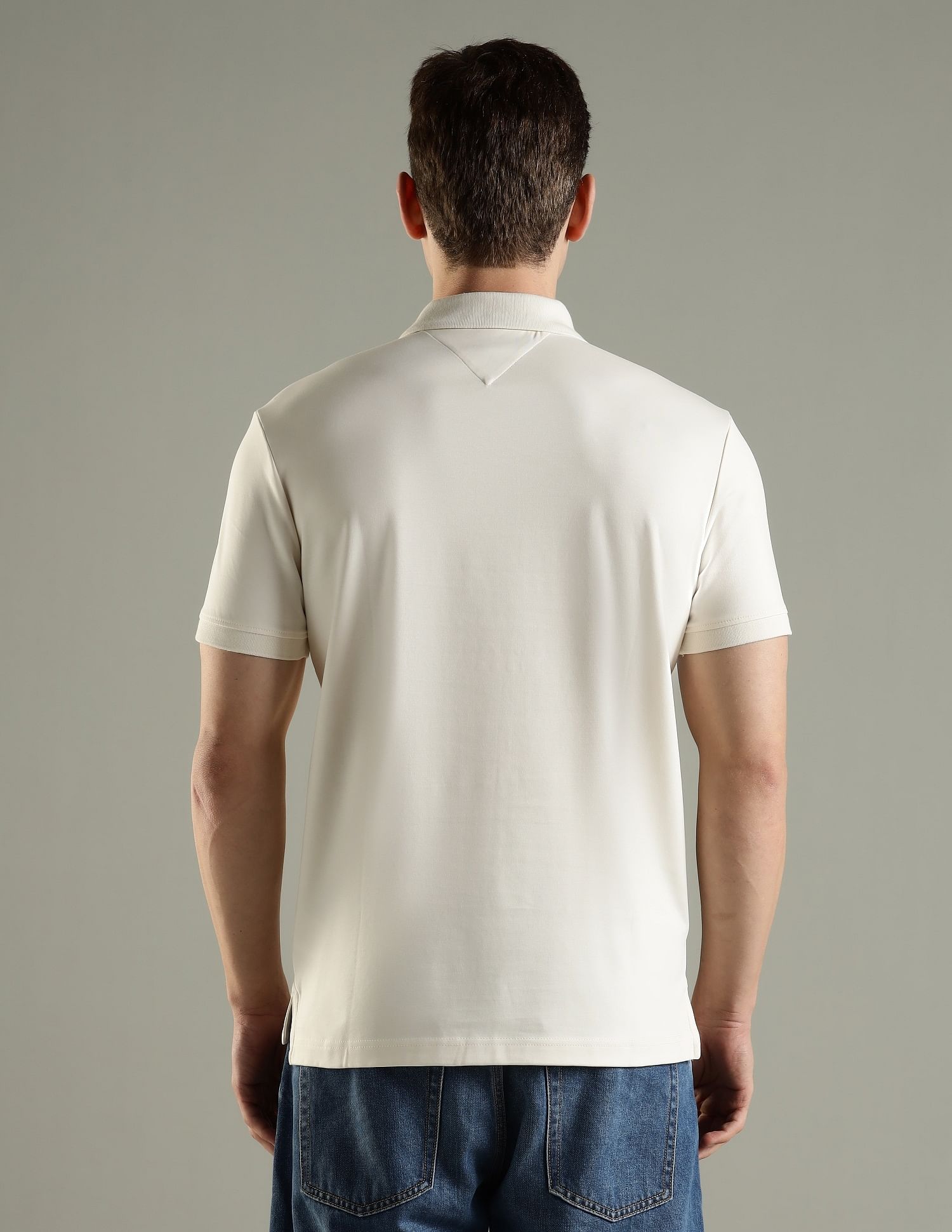 Tommy Hilfiger Embroidered Logo Regular Fit Cotton Polo T-Shirt