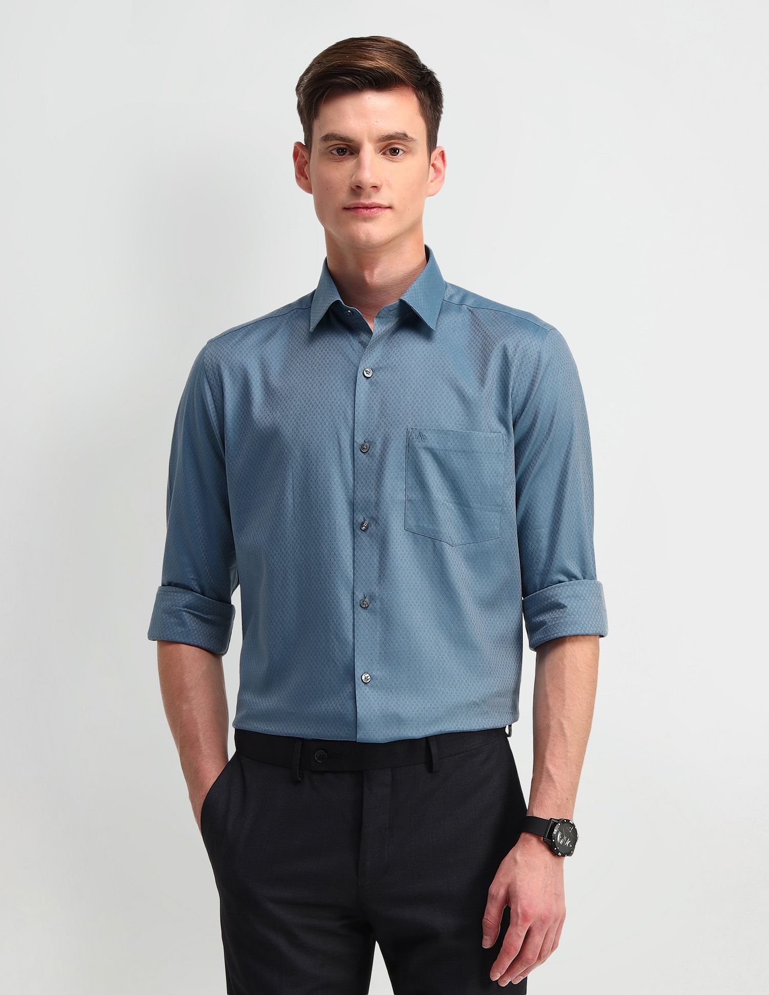 Arrow Liberty Classic Fit Cotton Shirt