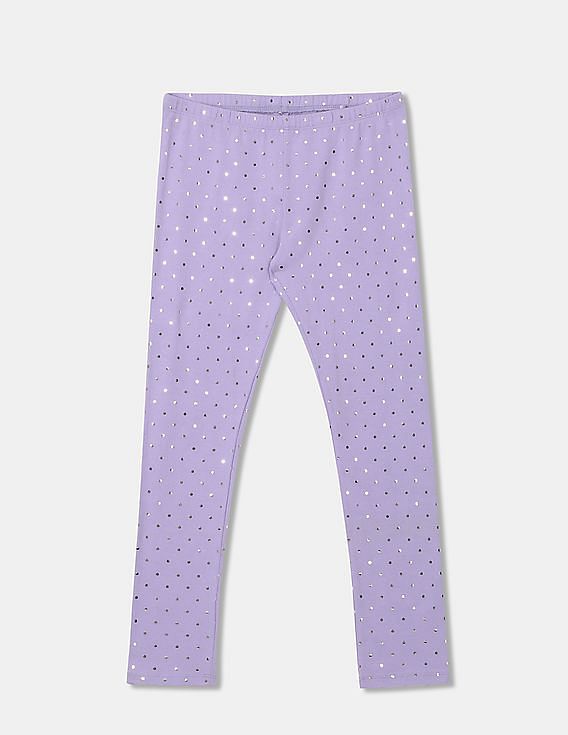 Girls lavender outlet leggings