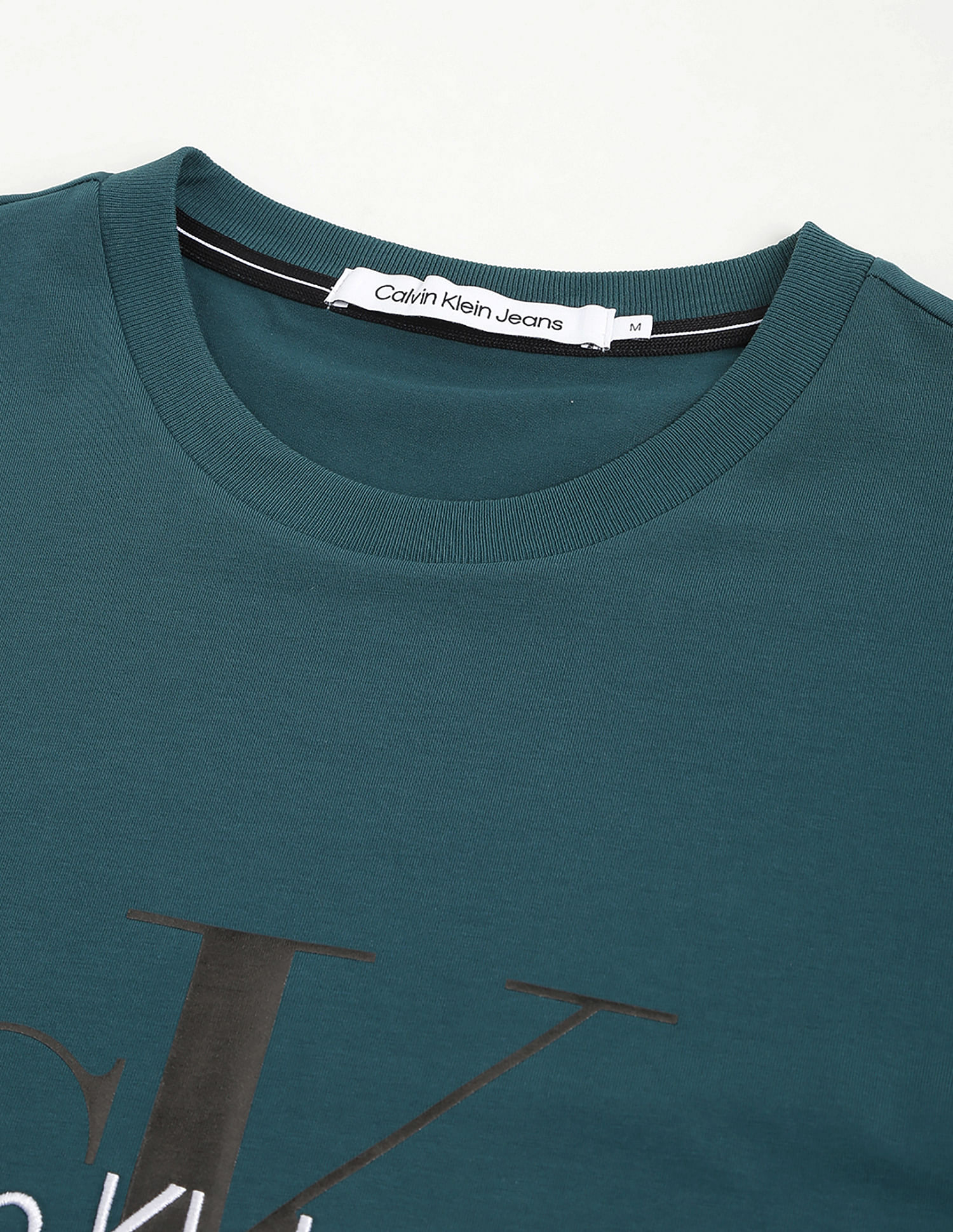 Calvin Klein Brand Print Slim Fit T-Shirt