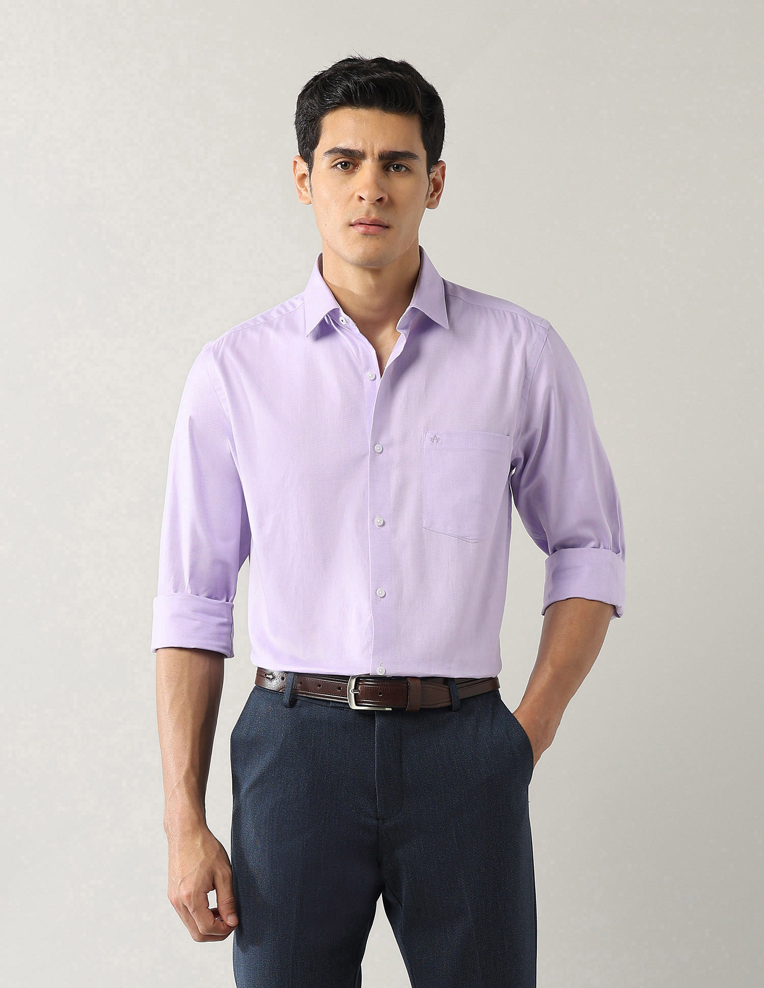 Arrow Liberty Classic Fit Textured Shirt