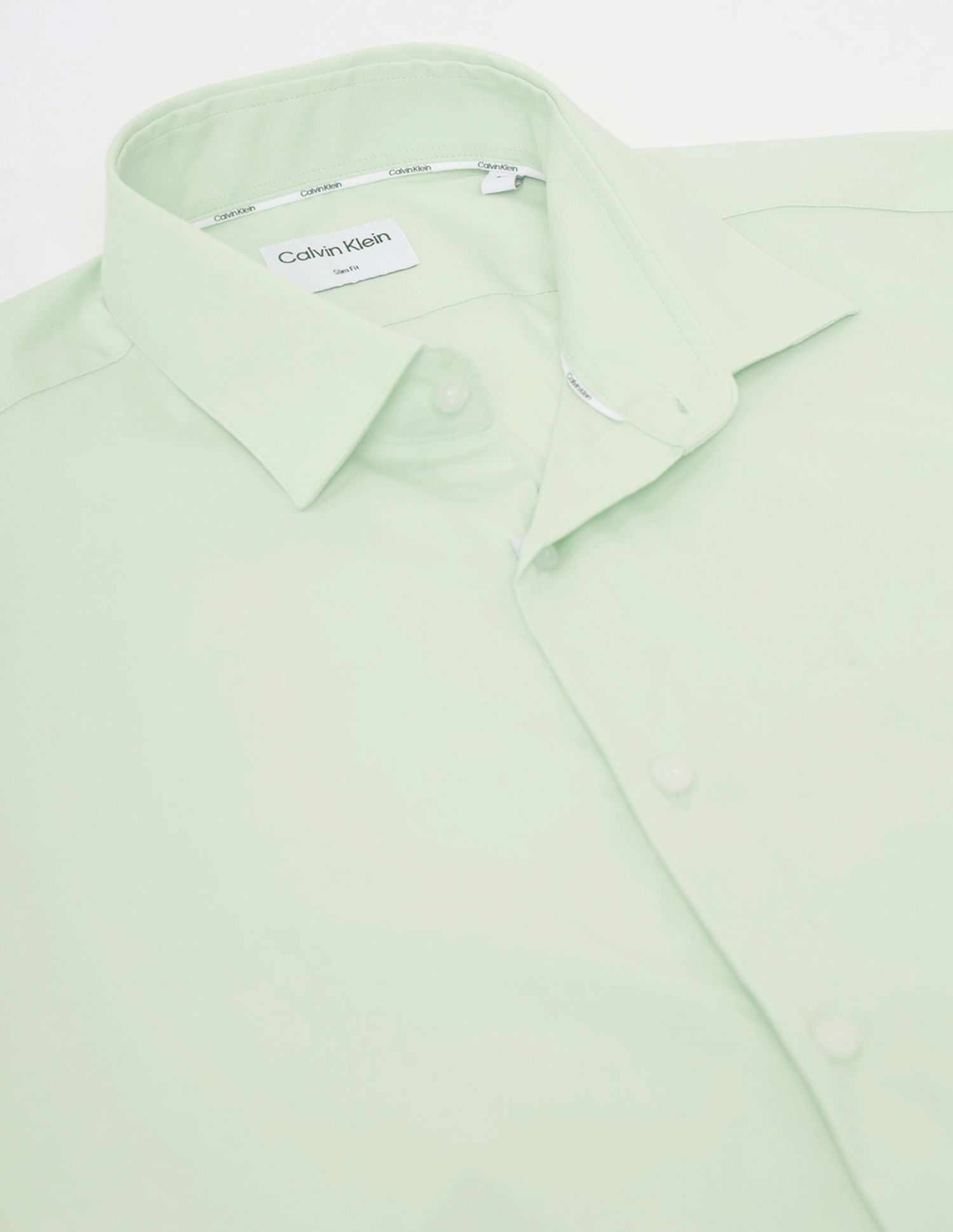 Calvin Klein Poplin Stretch Slim Shirt