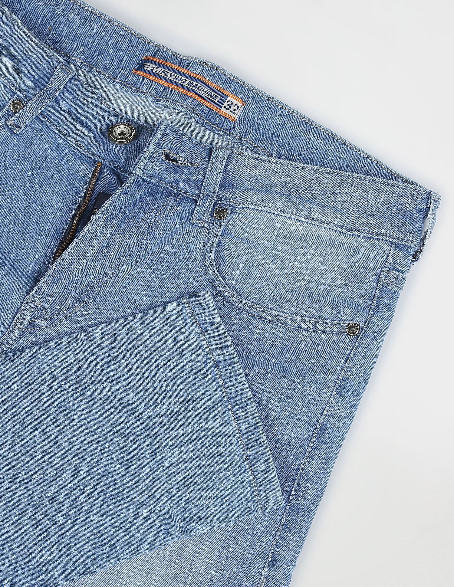 Flying Machine Jackson Skinny Fit Mid Rise Jeans