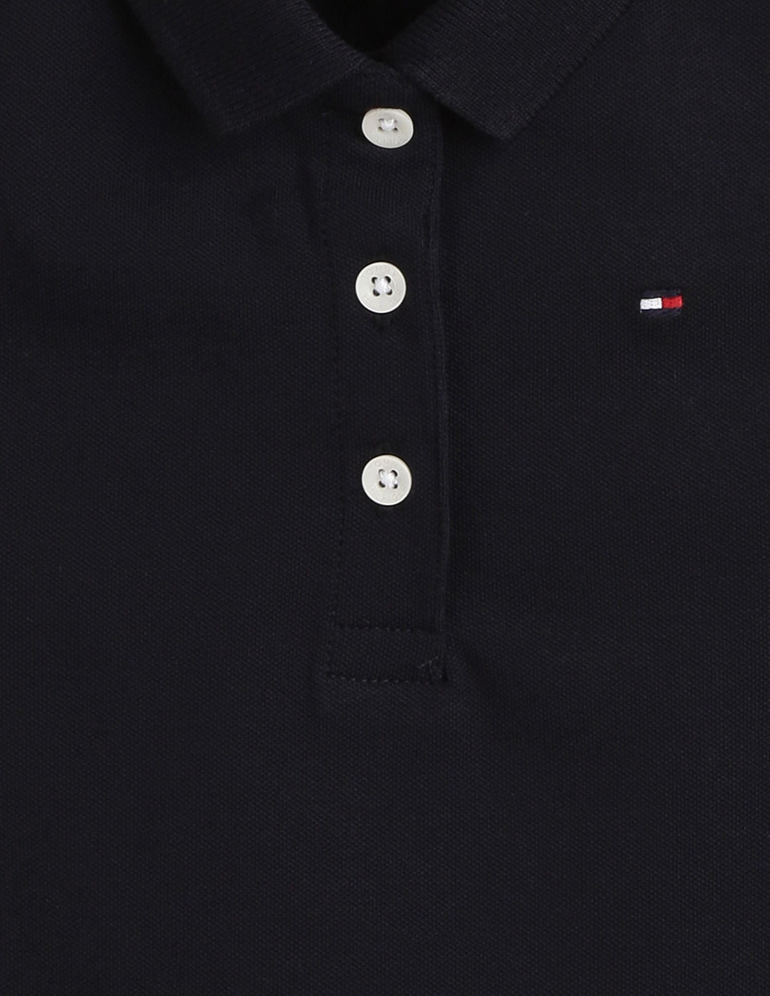 Tommy Hilfiger Kids Girls Transitional Cotton Polo Shirt