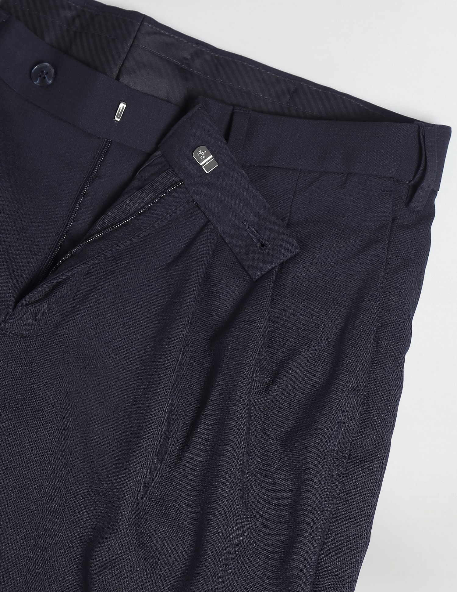 Arrow Slim Fit Mid RiseTrousers