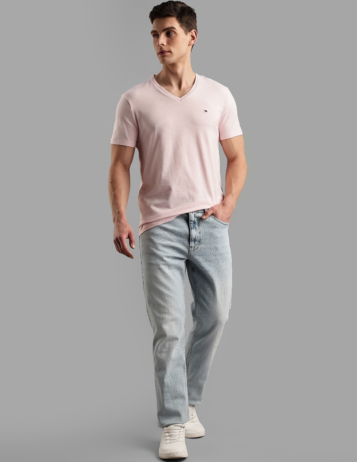 Tommy Hilfiger Medium Washed Bootcut Fit Mid Rise Jeans