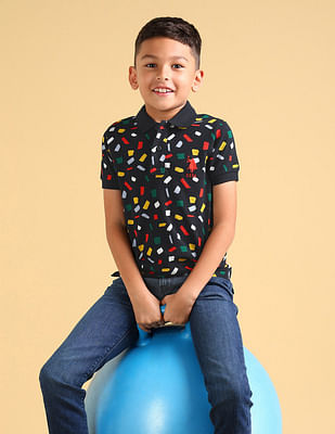 U S Polo Assn Kids Boys Regular Fit Polo Shirt