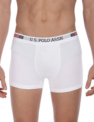 Uspa Innerwear Mid Rise Cotton Spandex I660 Trunks - Pack Of 1