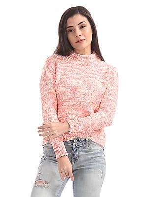 aeropostale pink sweater