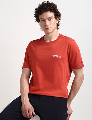 Tシャツ・カットソー RONRON DIAGONAL HENRYNECK SHORT T SHIRT 4BKH150 Ripzone Men's Ross Crewneck T-Shirt - Black