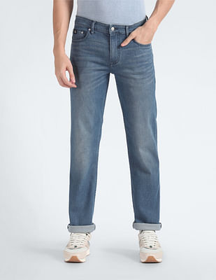 Calvin Klein Jeans Mid Rise Stone Wash Jeans