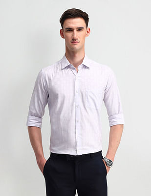 Arrow Glen Checks Cotton Shirt