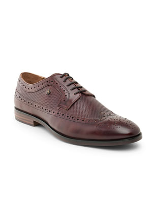 Arrow Men Textured Denise Oxford Shoes