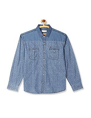 ed hardy denim shirt