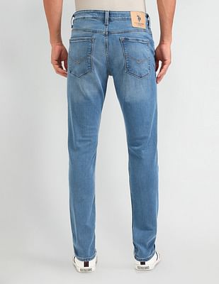 Buy U.S. Polo Assn. Denim Co. Mid Rise Light Wash Jeans
