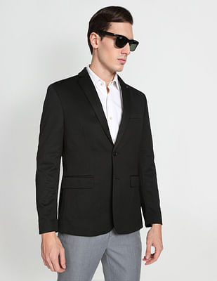 Arrow Polyester Slim Fit Knit Blazer