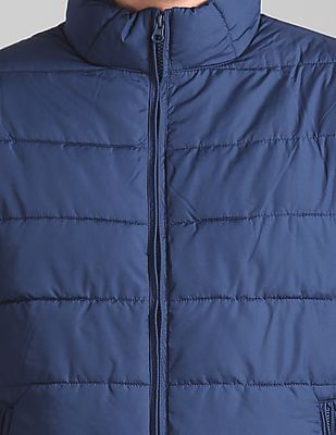 Buy GAP Men Men Blue Full Sleeve Padded Jacket - NNNOW.com