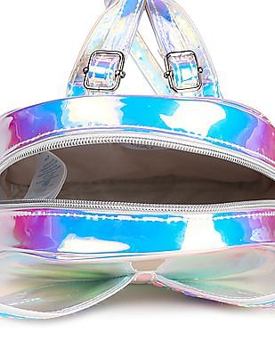 Holographic mini hotsell backpack forever 21