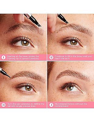 NATURALLY STYLING PERFECT SHAPE BROWN EYEBROW PENCIL