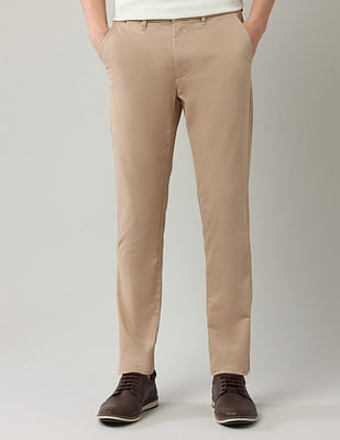Arrow Sport AutoFlex Mid Rise Slim Fit Trousers
