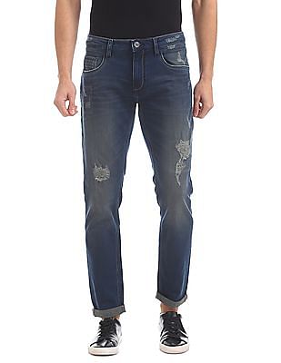 ed hardy blue jeans