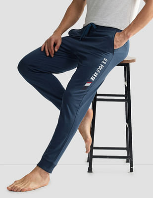 U S Polo Assn Solid OJ005 Lounge Joggers - Pack Of 1