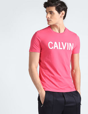 Buy Calvin Klein Elasticised Branded Waist Cropped T-Shirt - NNNOW.com