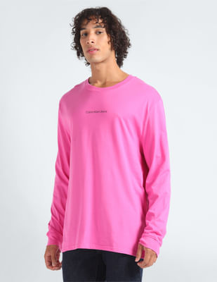 S GOD ONLY KNOWS COLLEGE LOGO Tシャツ PINK Buy GUESS Girl Embellished Round-Neck T-Shirt | Pink Color