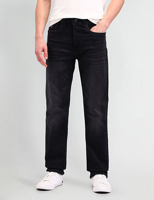 U S Polo Assn Denim Co Harold Slim Straight Fit Black Jeans