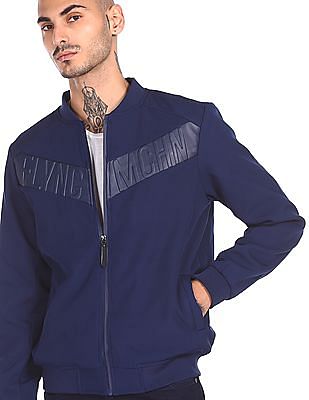 Bomber Jacket Machine Dark Blue