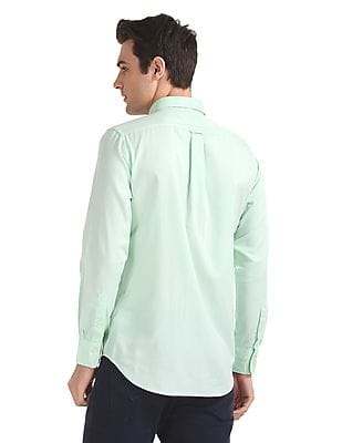 トップス TECH BUTTON DOWN SHIRTS L/S OXFORD TECH BUTTON DOWN SHIRTS L/S OXFORD BLUE Mens Button Down Oxford