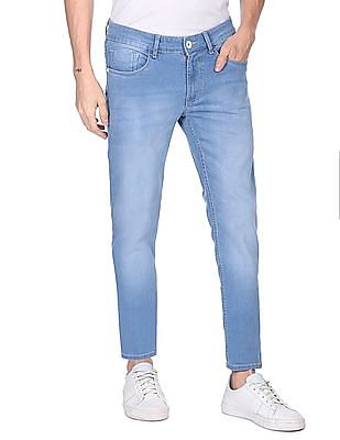 Flying Machine Mid Rise Michael Slim Tapered Fit Jeans