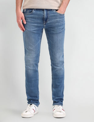 Price History of Regallo Skinny Fit Blue Jeans from NNNow 2192_287247