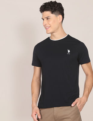 U S Polo Assn Stretchy Tipped T-Shirt