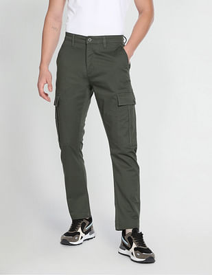Buy Flying Machine Men's Casual Trousers (8907259778204_FMTR4107_38_Olive)  at Amazon.in