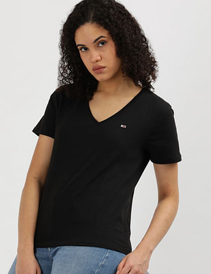 Tommy Hilfiger Slim Soft V Neck T-Shirt