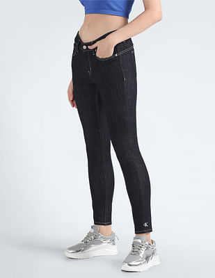 Calvin Klein Jeans Mid Rise Rinsed Jeans