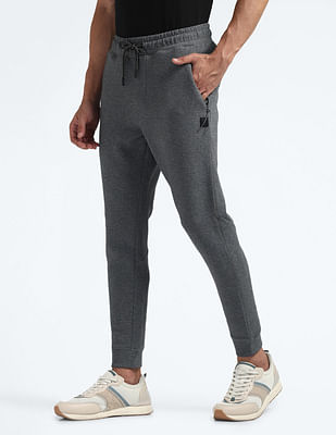 Flying Machine Mid Rise Heathered Joggers