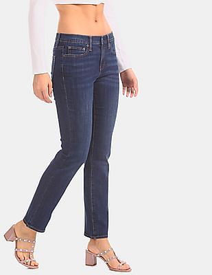 gap real straight fit jeans