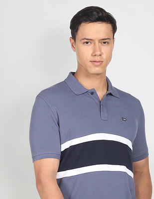 Arrow Sports Striped Perfect Polo Shirt