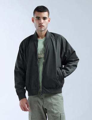 【ATON】HEAVY TWISTED NYLON FLIGHT JAKCET ATON HEAVY TWIST NYLON FLIGHT JACKET