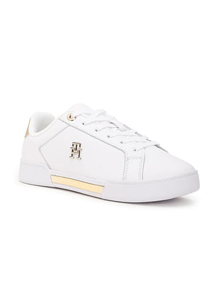 Tommy Hilfiger Women Solid Court Sneakers