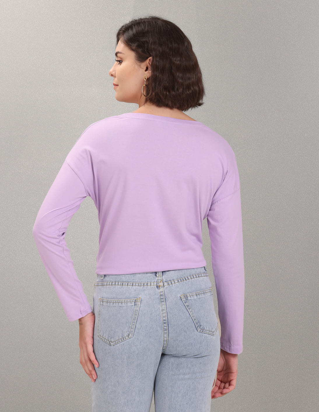 Buy U.S. Polo Assn. Women V-Neck Long Sleeve Cotton Top - NNNOW.com