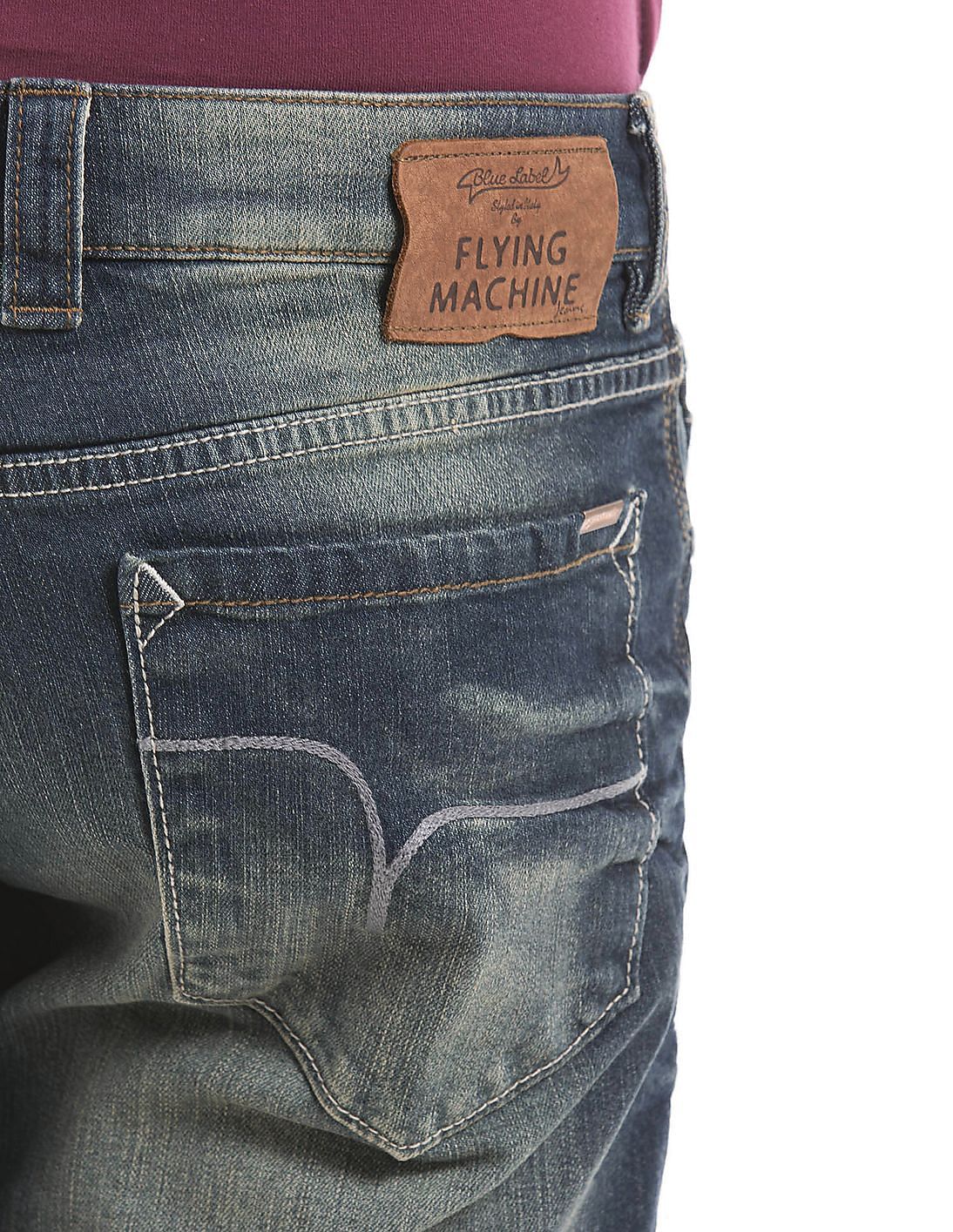 blue label flying machine jeans