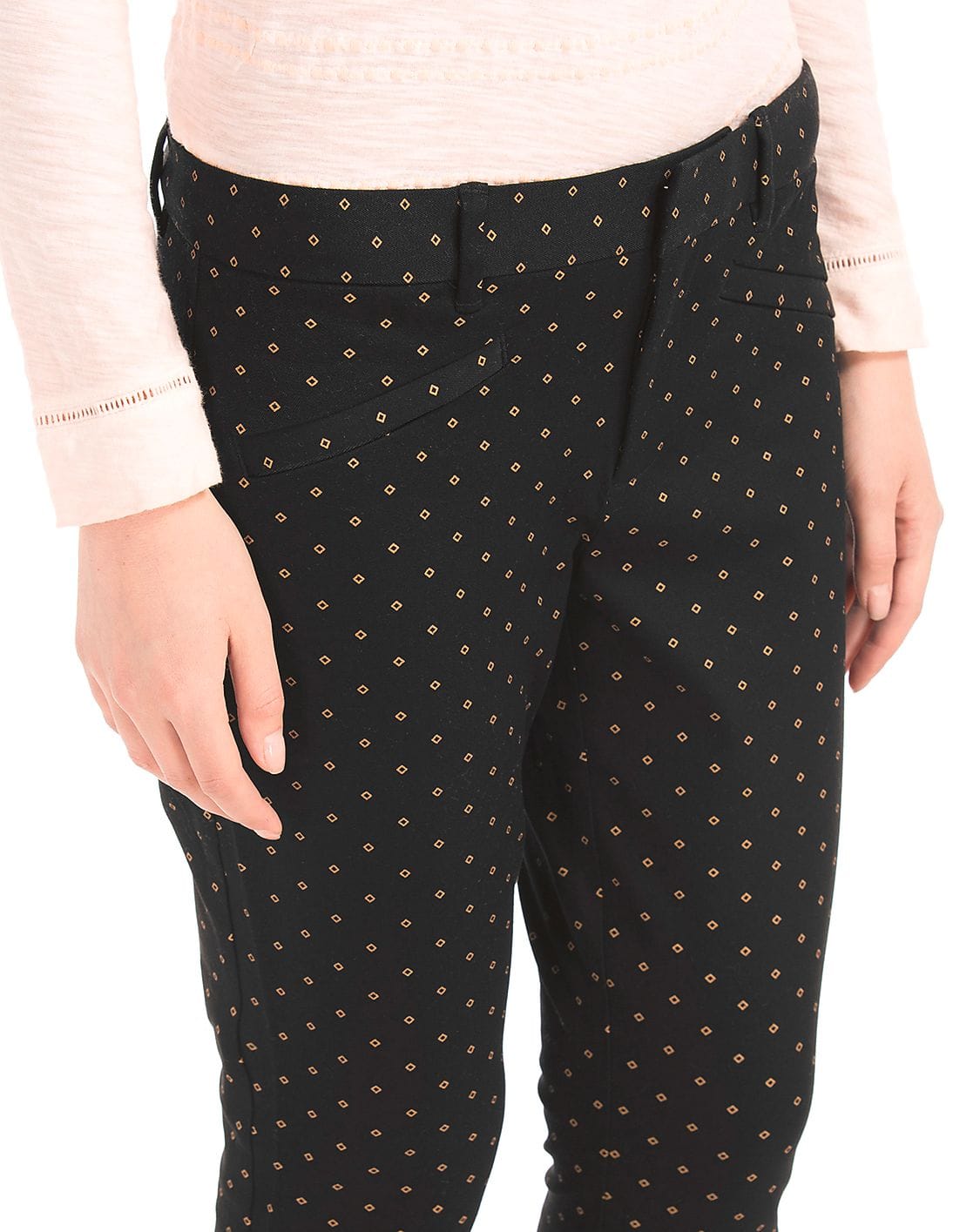 Buy GAP Women Black Bi-Stretch Skinny Ankle Pants - NNNOW.com