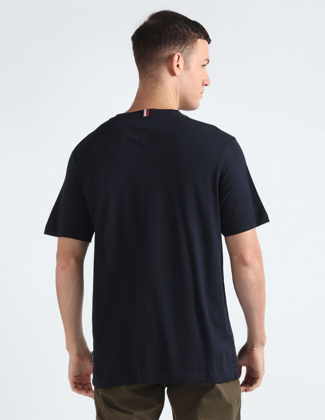 Tシャツ・カットソー RONRON HENRYNECK HALF TSHIRT NAVY RR23BST1311NV T-shirts - Ron Tomson