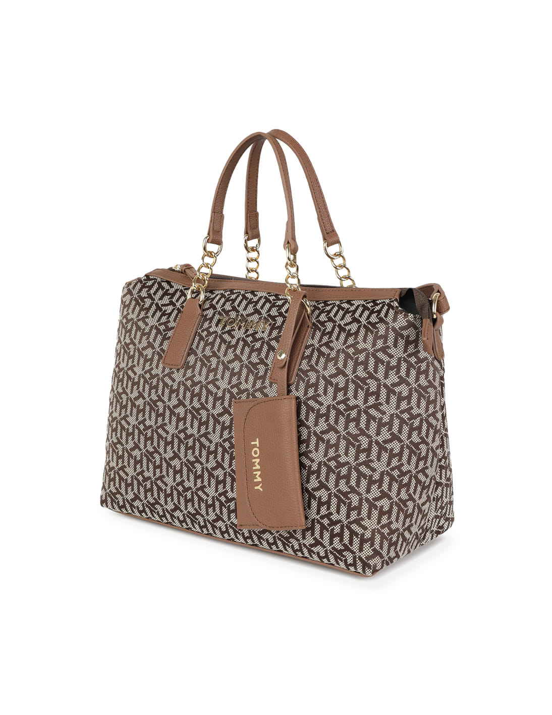 Buy Tommy Hilfiger Cube Jacquard Brielle Bowler Bag - NNNOW.com