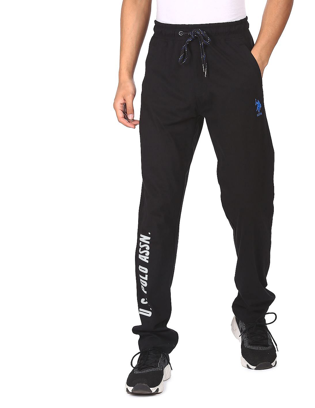 Buy US Polo Assn Contrast Tape Solid Track Pants  NNNOWcom